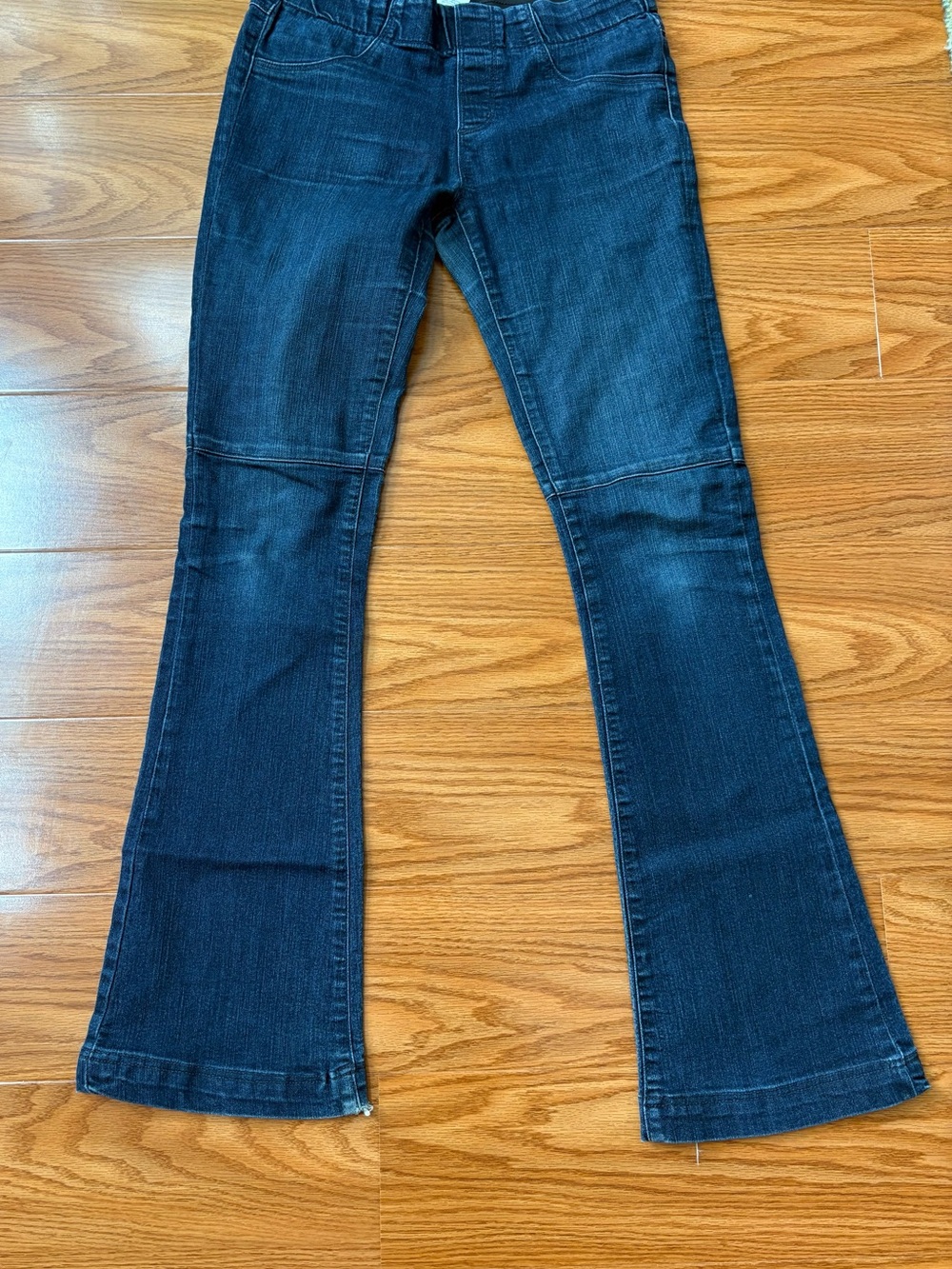 Women’s BDG Dark Blue Pull on Flare Jeans Size 27